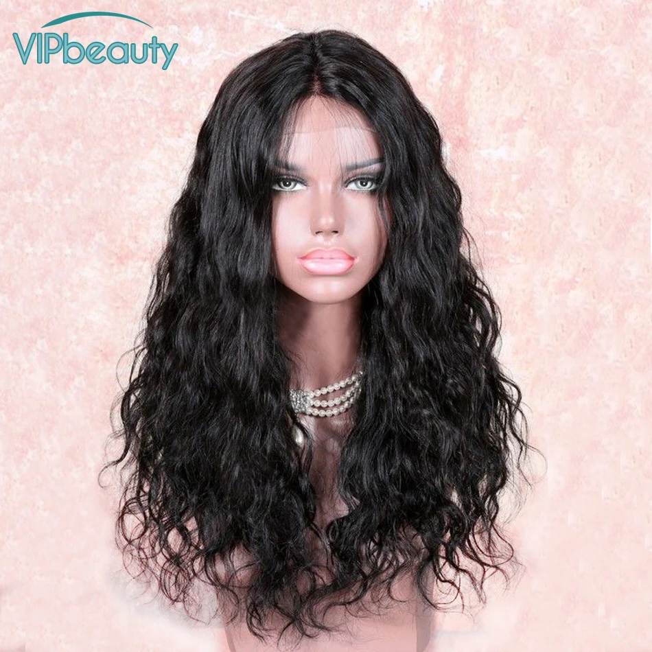 VIPbeauty 360 Синтетические волосы на кружеве al парик предварительно сорвал с ребенком