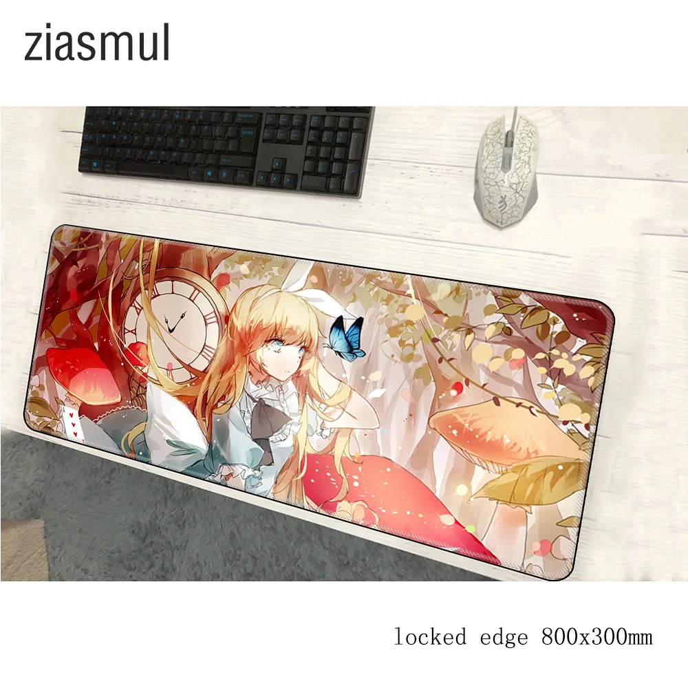 Коврик для мыши alice 800x300 мм Новое поступление коврик notbook милый игровой геймерский