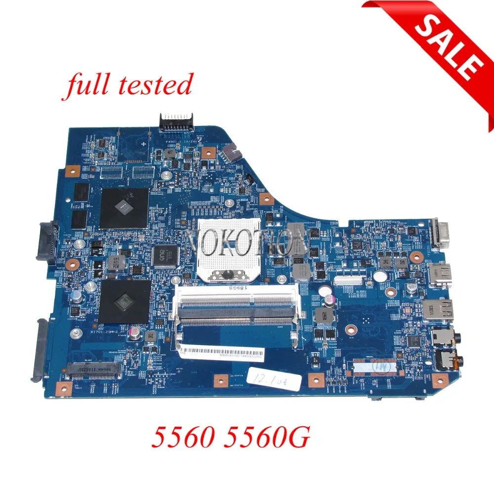 Материнская плата NOKOTION MBRNX01001 MB.RNX01.001 для ноутбука acer aspire 5560 5560G 15 6 '⟝R3 HD 6470M |