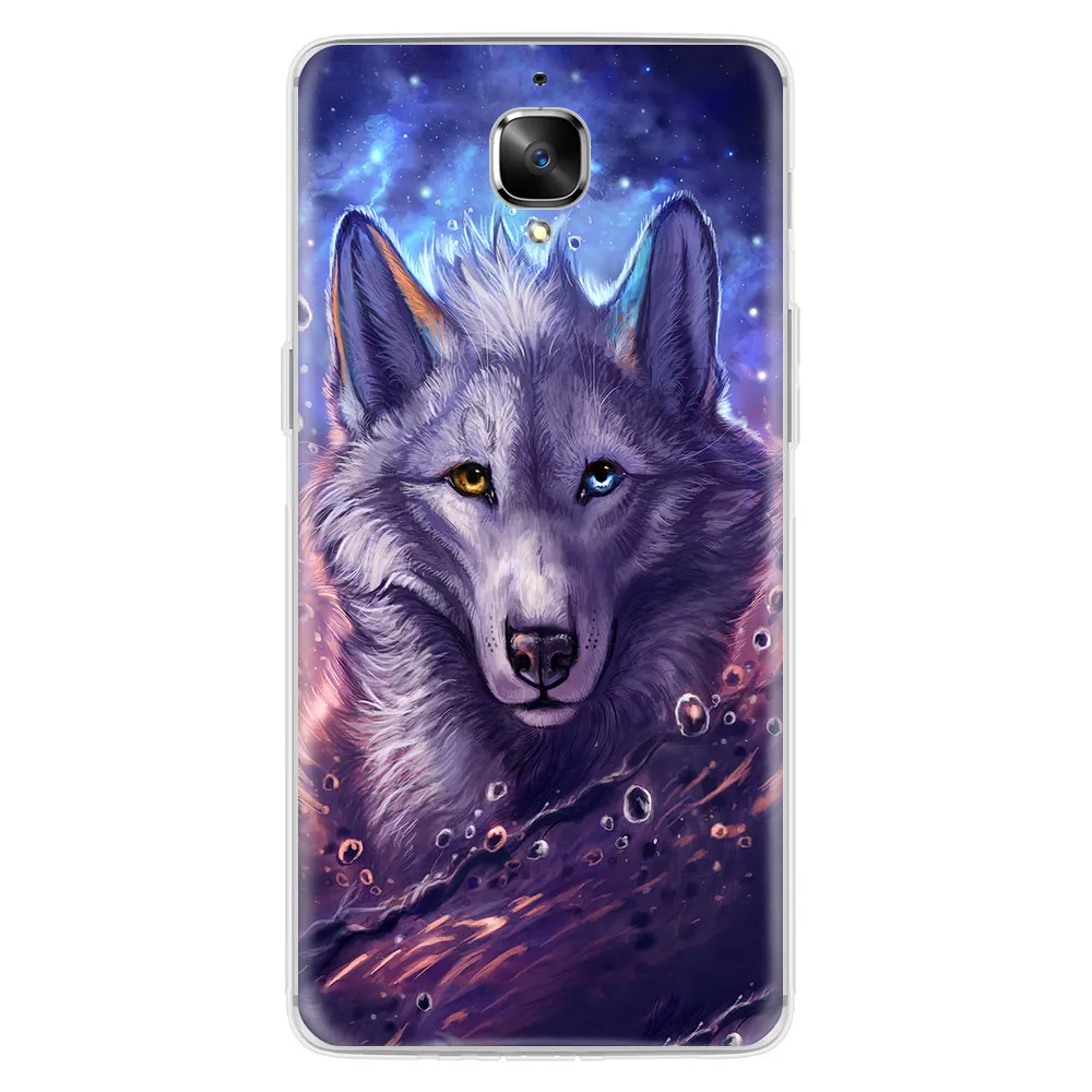Чехол для телефона Wolf Lion OnePlus 5 3/3T 5-дюймовый Мягкий силиконовый чехол из ТПУ с