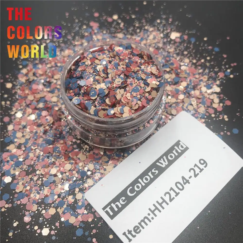 TCT-279, матовый цвет, Шестигранная форма, ногти, блестки, дизайн ногтей, украшение, блеск для тела, краска для лица, макияж, фестиваль, ручная работа, хна, сделай сам