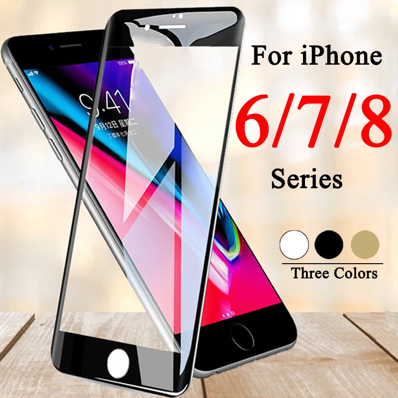 Защитное стекло бронированная защита для iPhone 6 s s6 7 8 Plus Aphone закаленное iphoe экрана