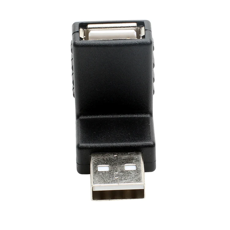 USB папа к женскому под прямым углом 90 градусов вниз согнуть разъем Расширенная