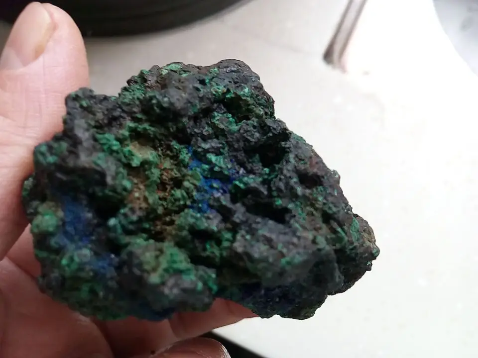 141 2 г натуральный Azurite и малахит симбиотик минерал|crystal crystal|crystal bluecrystal natural |