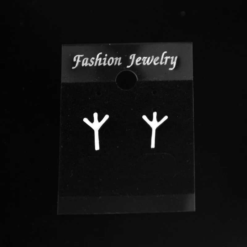 1pc Viking Rune Stud Earrings Nordic Myth Jewelry Tiny Cute Minimalist For Gift Dropship | Украшения и аксессуары