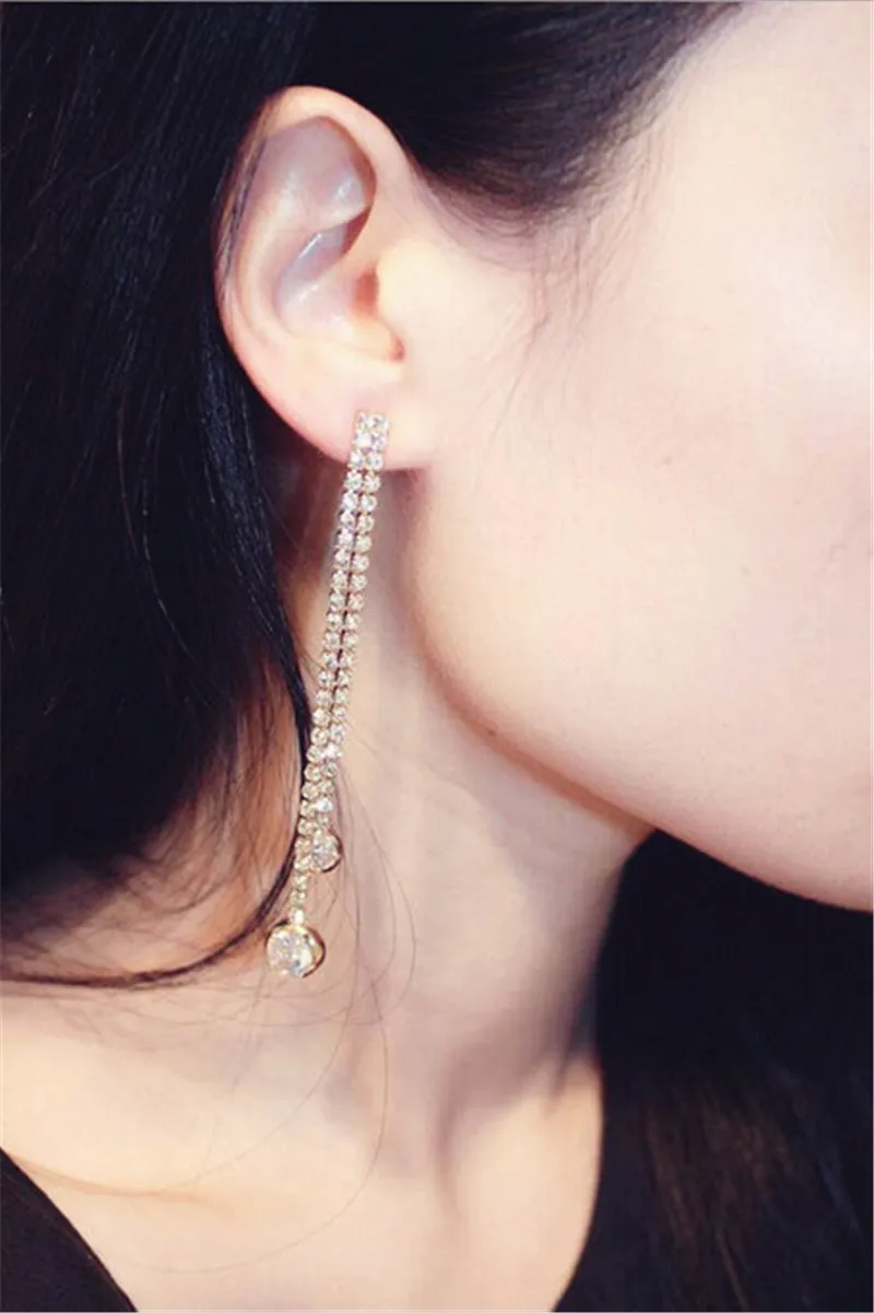 Женские длинные серьги модные ювелирные изделия|fashion long earrings|long earringslong earings fashion |