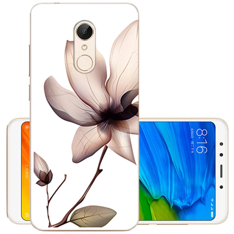 4 Чехол для Xiaomi Redmi 5, Мягкий ТПУ силиконовый чехол для Xiaomi Redmi 5, чехол с 3D рисунком, чехол-бампер для Redmi 5, чехол для телефона - Цвет: 4