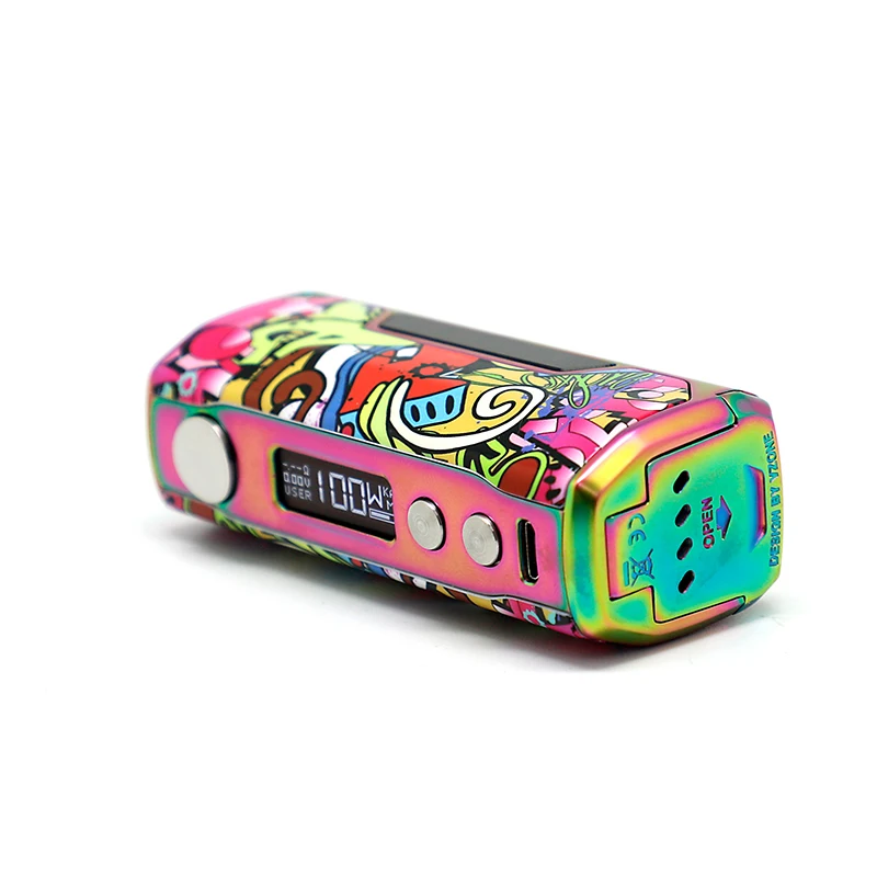 Оригинальная электронная сигарета Vzone Cultura 100 Вт TC MOD VW Box с улучшенным набором