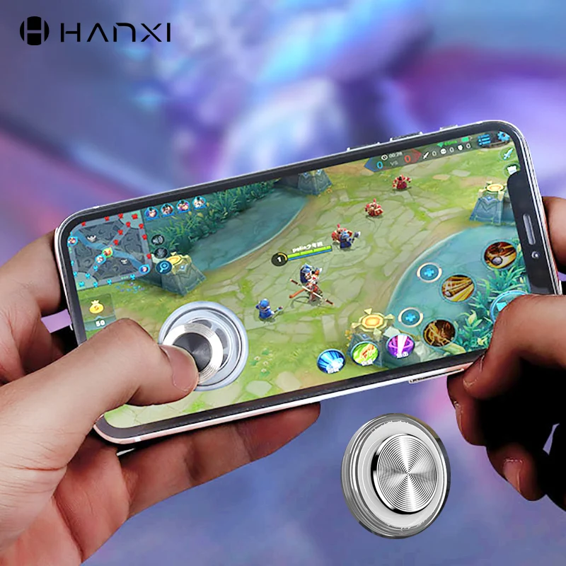 Hanxi мобильная игра огонь металлическая кнопка цель ключ для Android Iphone мобильный