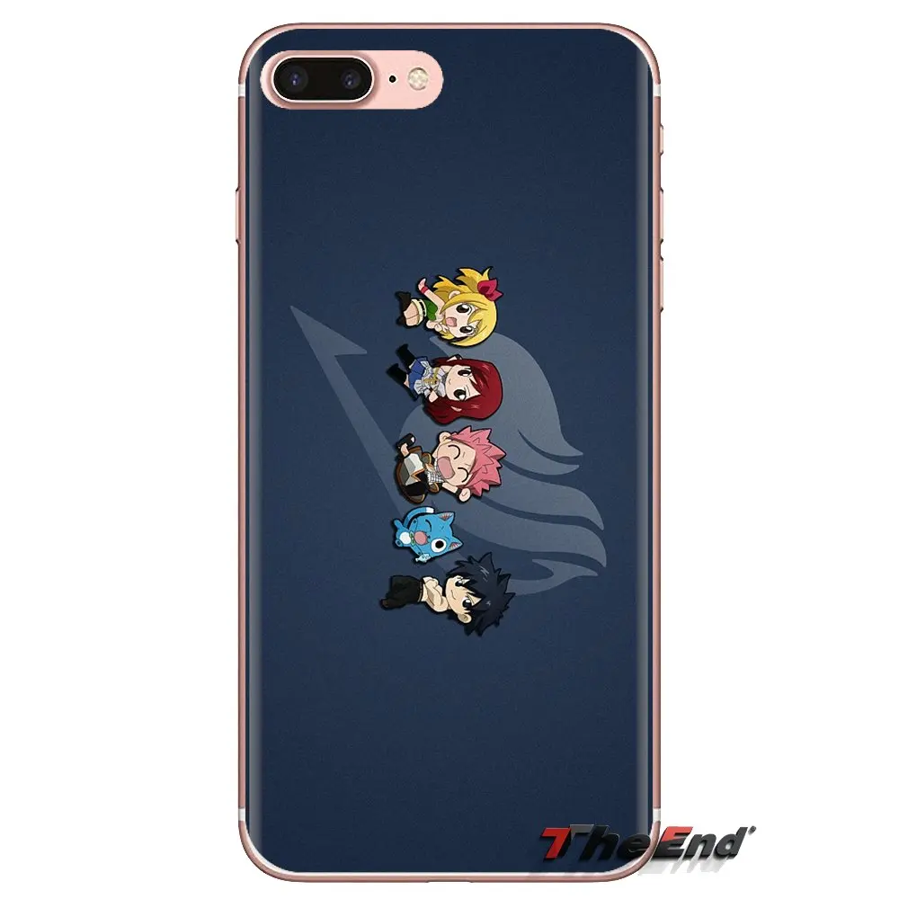 Soft Transparent Cases Covers For Oneplus 3T 5T 6T Nokia 2 3 5 6 8 9 230 3310 2.1 3.1 5.1 7 Plus 2017 2018 Fairy Tail |