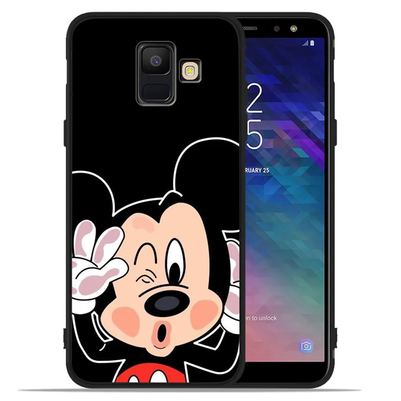 С рисунком героев из мультфильмов для samsung Galaxy A9 A8 A7 A6 A5 A3 J3 J4 J5 J6 J8 плюс чехол для телефона чехол Корпус чехол из мягкого силикона