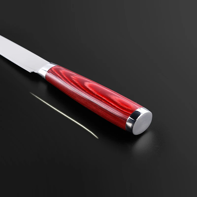 Кухонный нож из дамасской стали с деревянной ручкой 5 дюймов|knife vg10|knife titaniumknives sell |