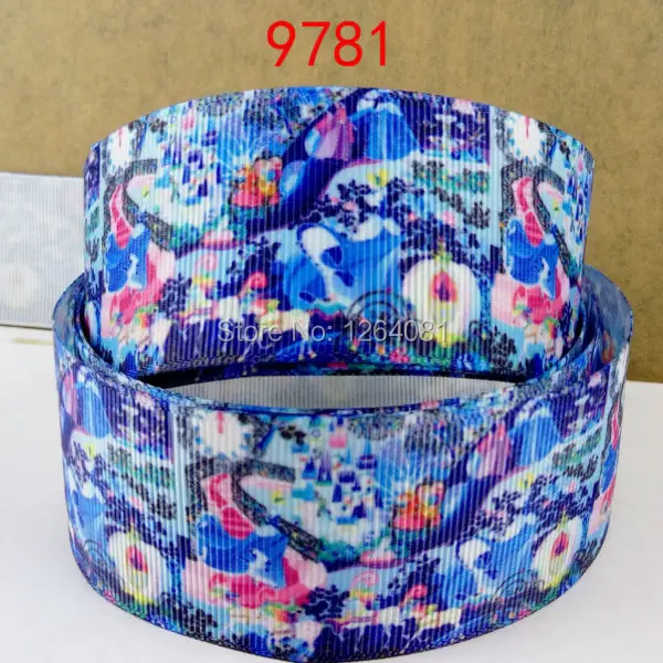 2016 новое поступление мультфильм печатных тканая лента для волос 50 ярды 9781 | Дом и