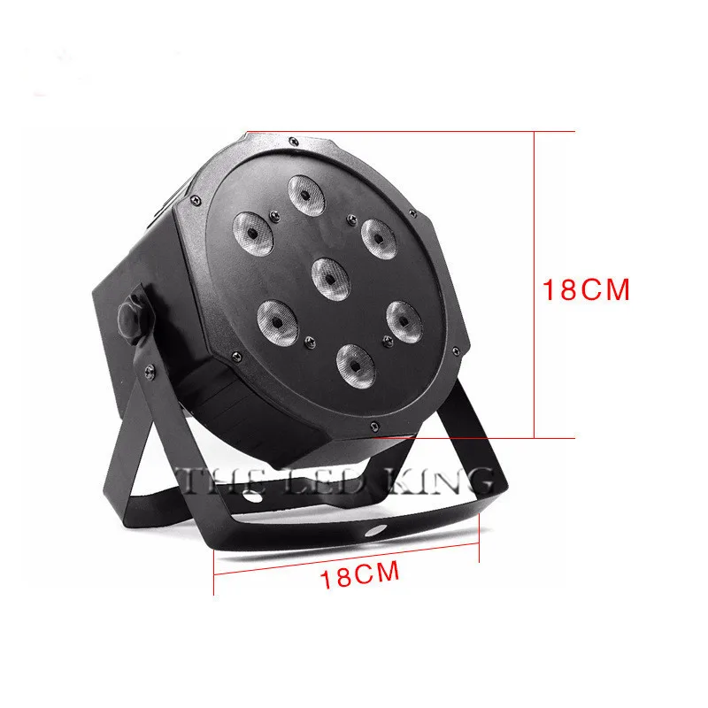 Par Светильник 7 светодиодный RGBW 4 в 1 100 Вт RGBWA UV 6 сценический светильник ing DMX 512