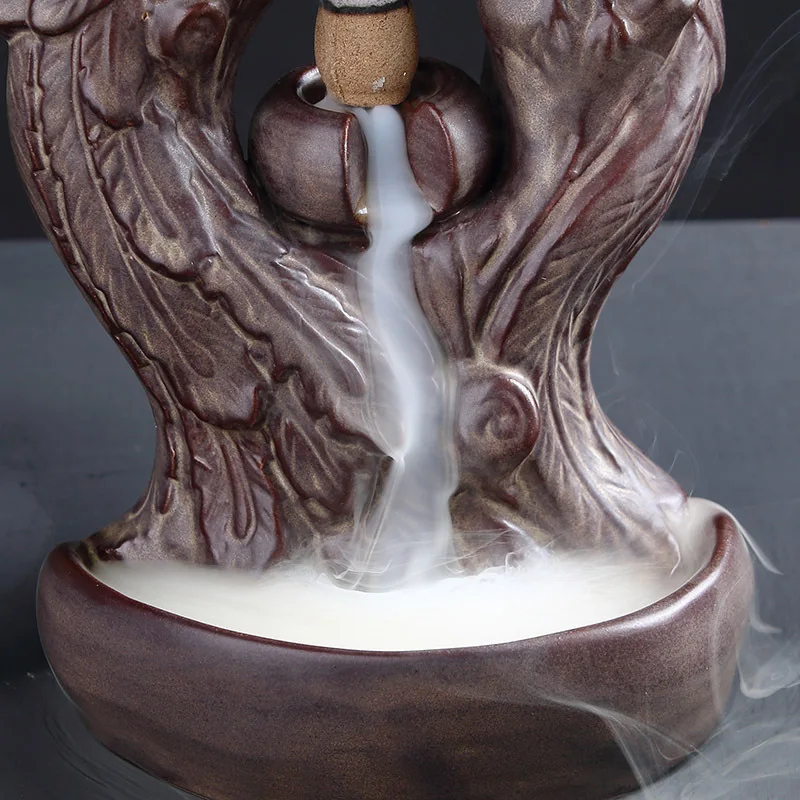 Креативная курильница Phoenix Backflow керамическая для дома подставка благовоний с