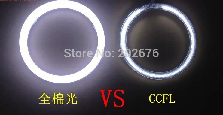 DLAND самая дешевая новая светодиодсветодиодный лампа-ореол для глаз ангела SL 80 мм