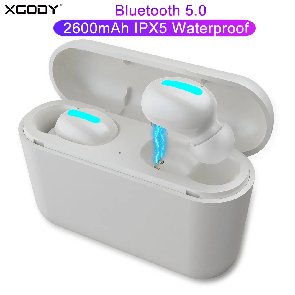 XGODY HBQ Q32 TWS мини беспроводная гарнитура спортивные стерео Bluetooth 5 0 наушники с