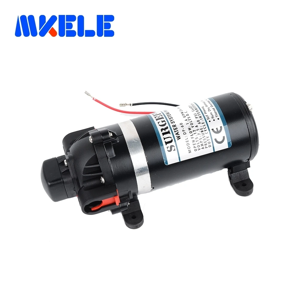 DP 60 DC 12v водяной насос высокого давления мембранный 9 5 m Лифт погружные насосы для