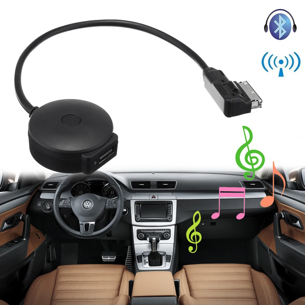 Медиа в AMI MDI к Bluetooth Автомобильный музыкальный адаптер беспроводной аудио Aux Авто