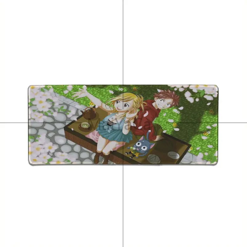 

Maiyaca Fairy Tail Earth Land Natsu Dragneel Office Mice Gamer Soft Mouse Pad Gaming Player desk laptop Rubber Mouse Mat anime
