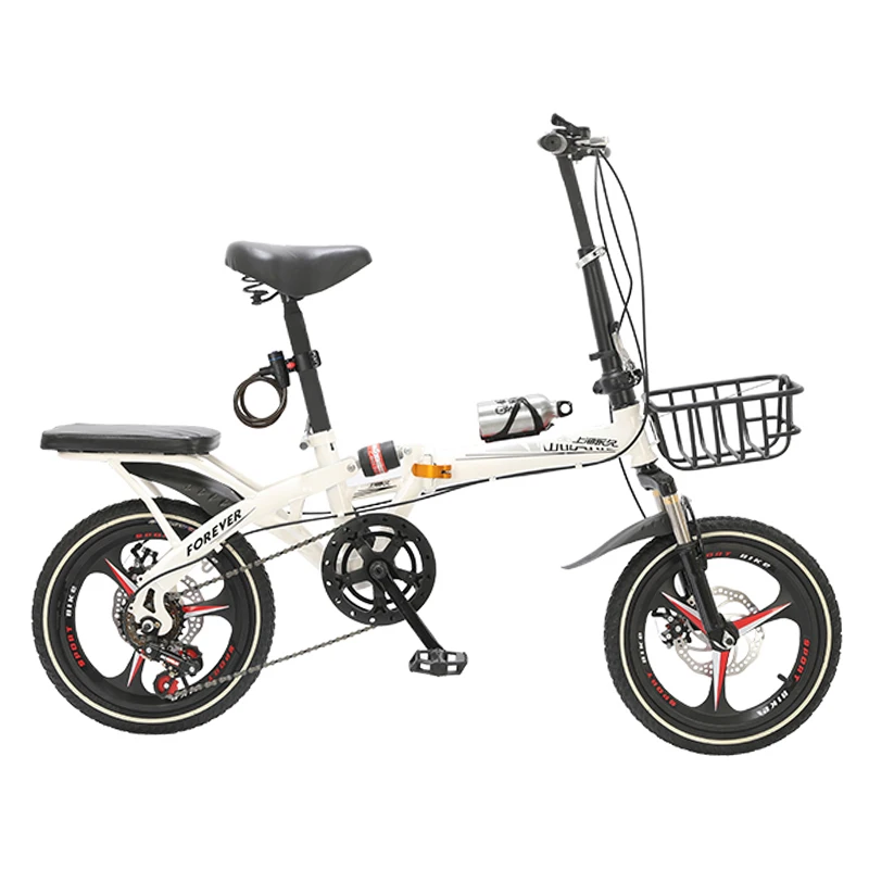 16/20 дюймов 7 скоростей высокое качество студенческий складной велосипед bicicleta