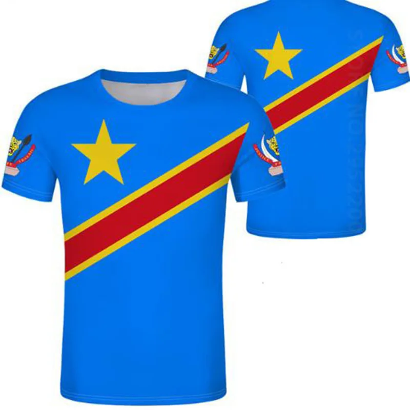 ZAIRE мужская Молодежная футболка на заказ с названием и цифрами Повседневная