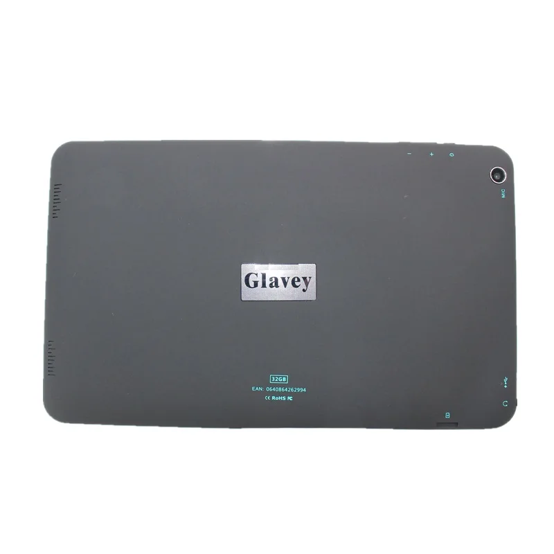 Glavey 10,1 дюймов C805 MTK8163 планшет Android 6,0 1 Гб+ 32 ГБ четырехъядерный 1280*800 пикселей WiFi Двойная камера Черный планшетный ПК
