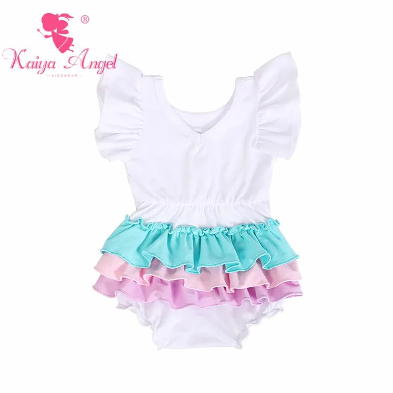 Kaiya Angel 4 июля популярные хлопковые летние комбинезоны с единорогом для