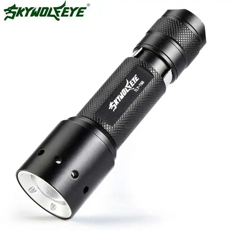 Tactical Zoomable 5-Mode XMLT6 LED Flashlight Torch Light+18650 &ampCharger powerful led flashlight rechargeable #4S5 | Освещение