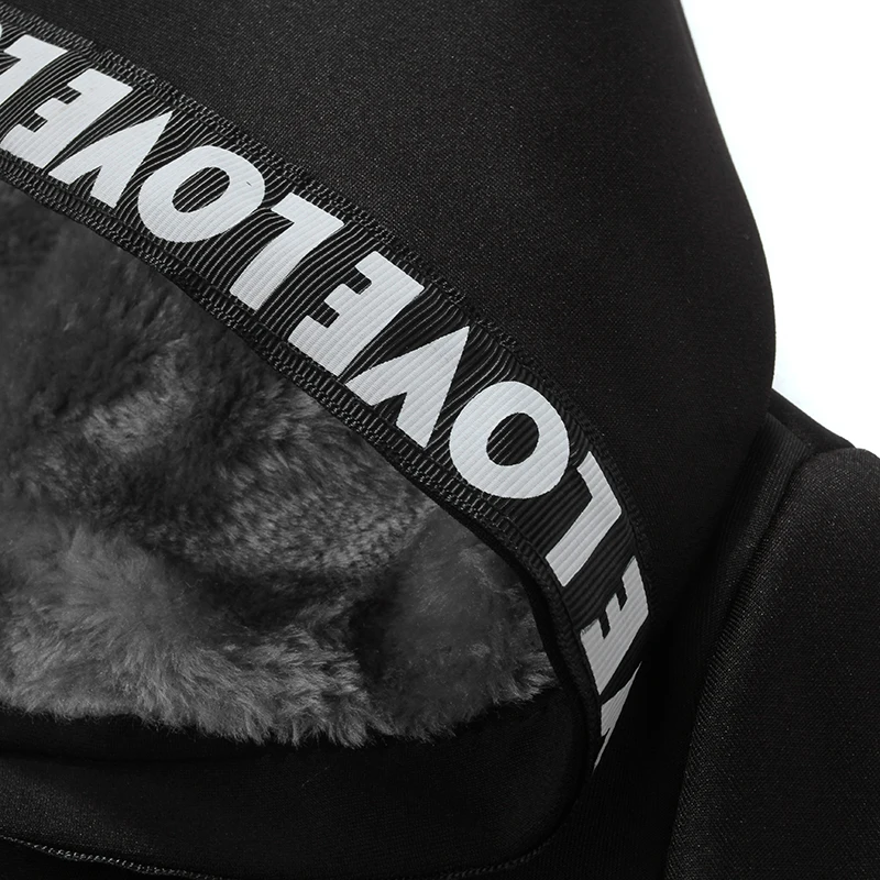 Мужская толстовка с капюшоном Длинная утепленная Вельветовая Толстовка