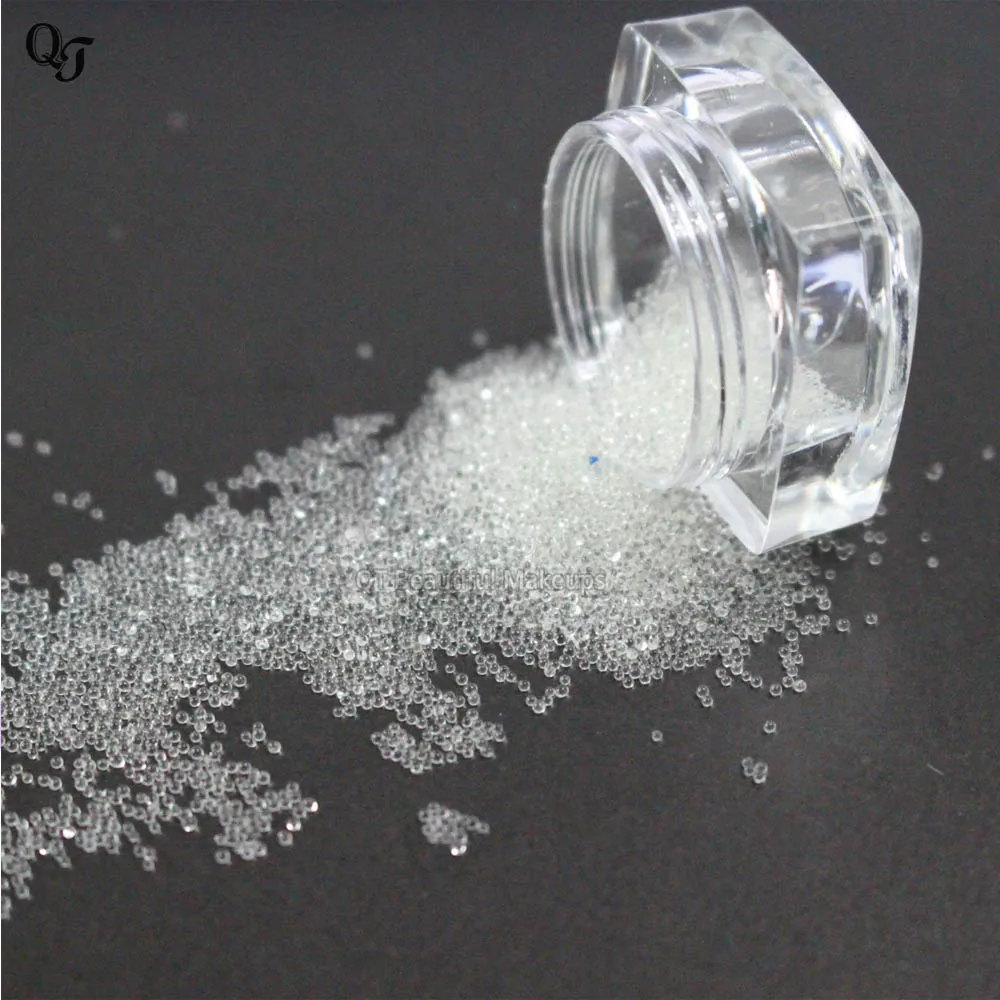 Прозрачные мини икры для маникюра и педикюра 2000 шт/упаковка|caviar beads|nail art charmsbeads nail