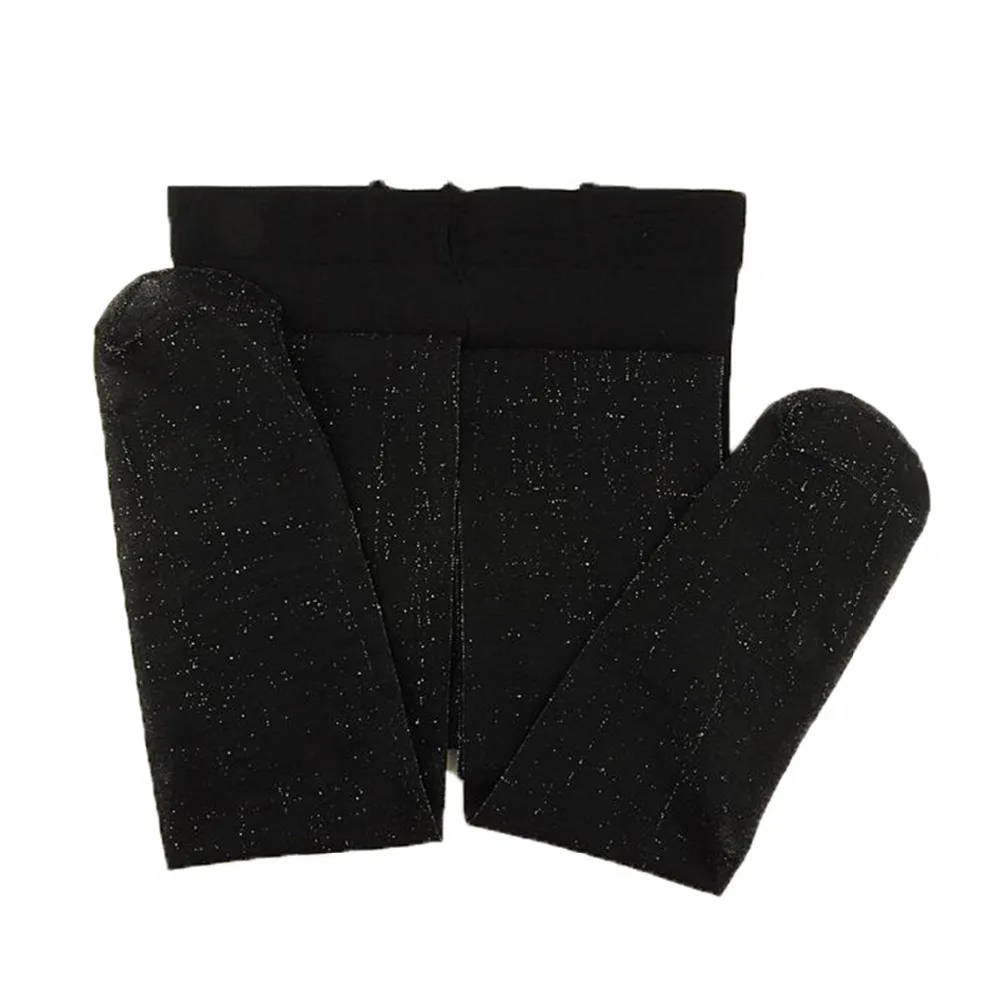 Весенне осенние тонкие колготки женские компрессионные блестящие Чулочные