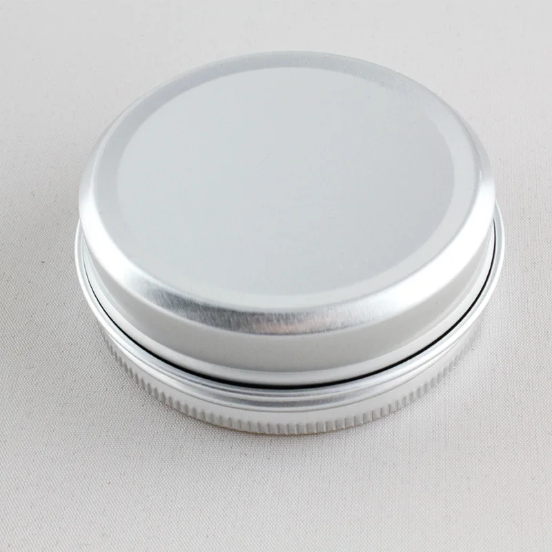 Оптовая продажа 60 г серебряные алюминиевые банки автомобильные контейнеры для