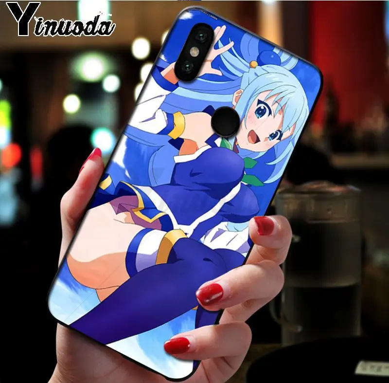 Чехол KonoSuba Megumin Kono для телефона xiaomi mi 8 9 9t 10pro A1 A2 redmi 7 8a 9a note5 note7 note8pro 8t note9s 9pro