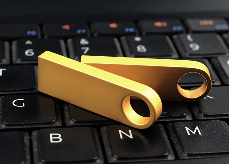 DTSE9 водонепроницаемые USB флеш накопители 64 ГБ 32 16 8 4 стальная мета золото/серебро