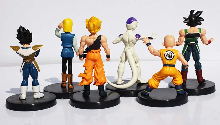 6pcs/lot Anime Figures PVC action figure Model toys 12cm for kids Gift Brinquedos | Игрушки и хобби