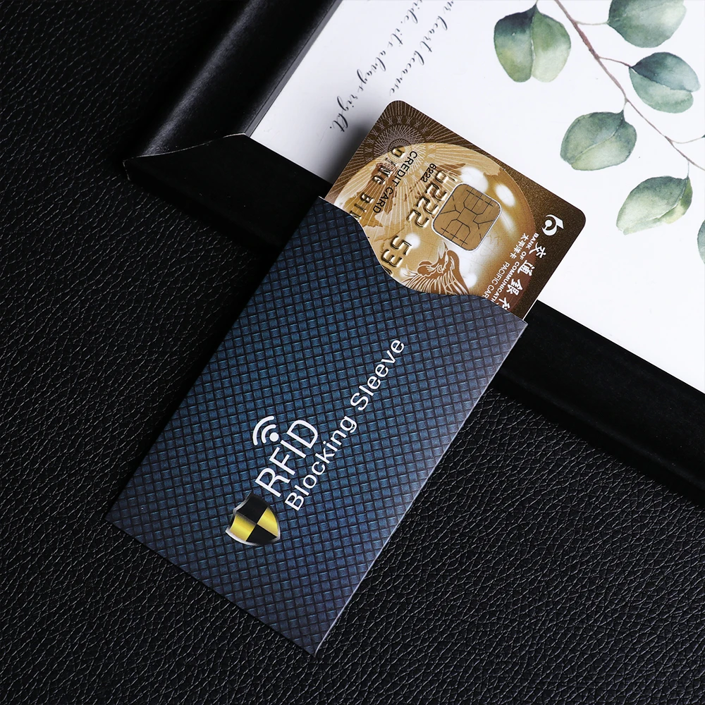 5 шт./лот, защита от кражи для RFID, защита для кредитных карт, блокировка, держатель для карт, чехол, защитный чехол для банковских карт