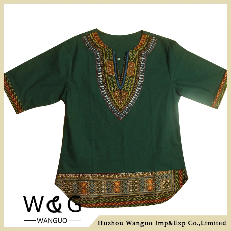 Бесплатная Доставка! 2016 Новый Дизайн! Высокое качество 100% Хлопок Dashiki Рубашки