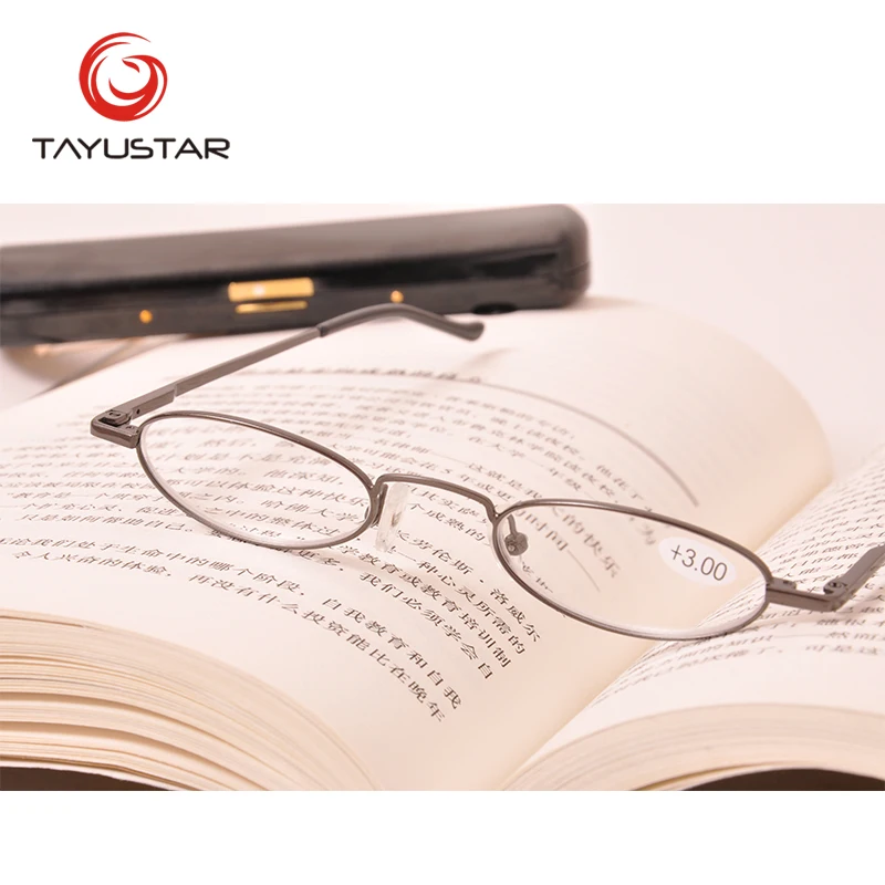 Meeshow очки для чтения Для женщин мини считыватель штрих-кода с Алюминиевый Чехол в