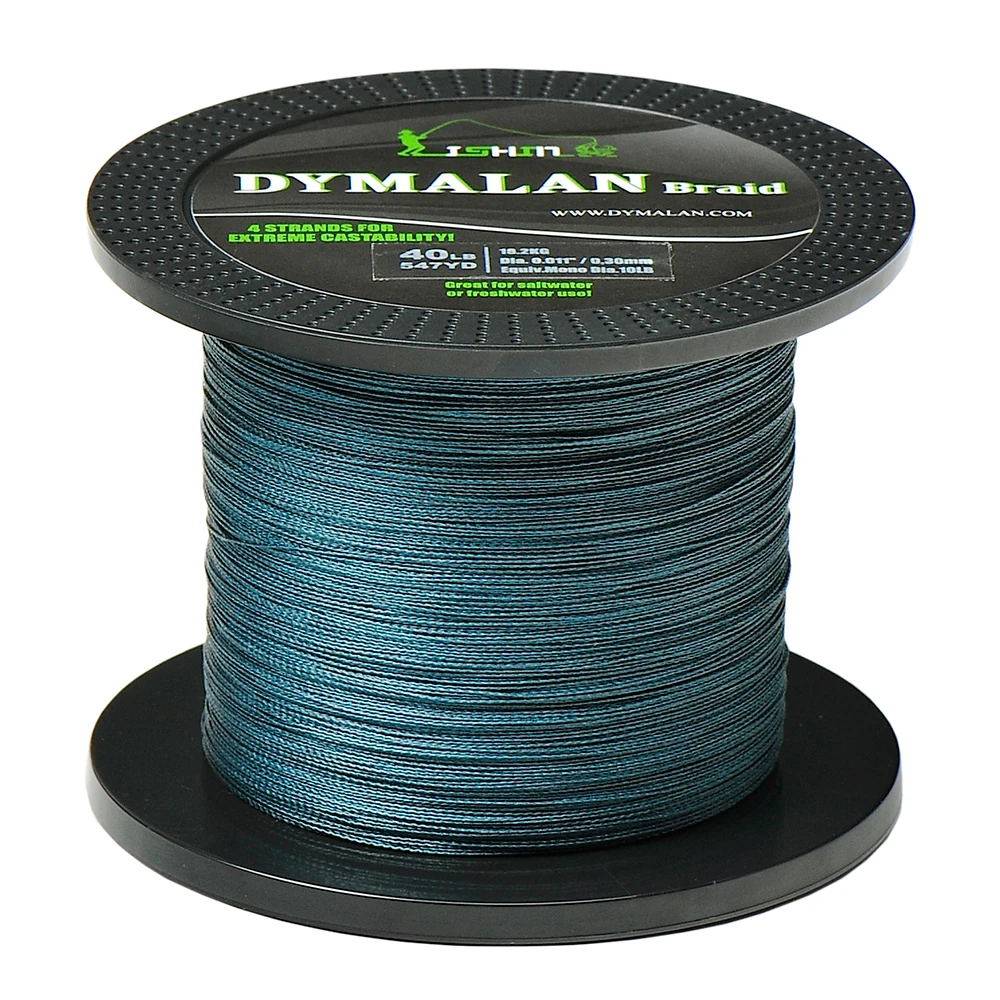 DYMALAN леска 500 м ловли карпа шнур 4 нити Pesca Multifilament море морской Экстрим Сильный 10 80LB