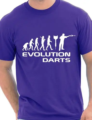 

Evolution Of Darts Dart Player Funny Mens T-Shirt Gift More Size and Colors-A149
