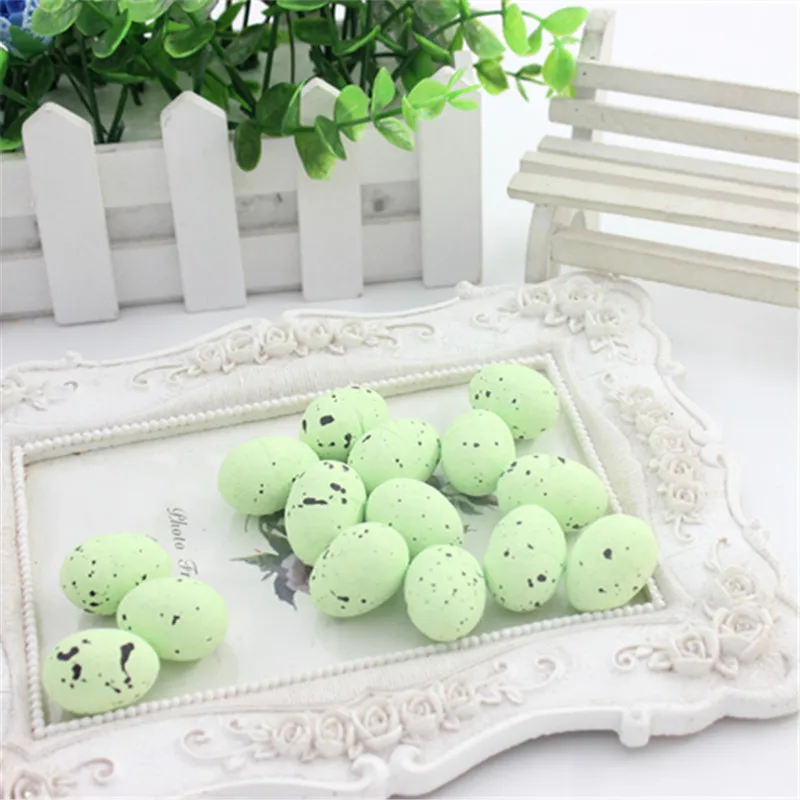 light green Новые DIY аксессуары ручной работы свадебные украшения для волос украшения головы милые птицы голубиные яйца, продается packa - Цвет: light green
