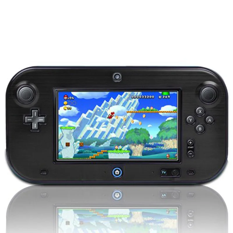 Противоударный жесткий защитный чехол для Wii U пластиковая алюминиевая