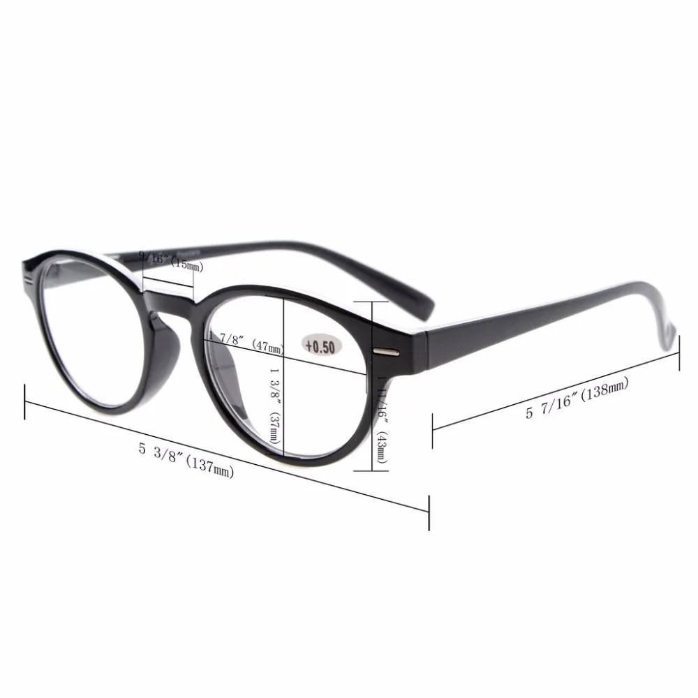 R091 Eyekepper Ретро Замочная скважина овальные круглые считыватели пружинный зажим