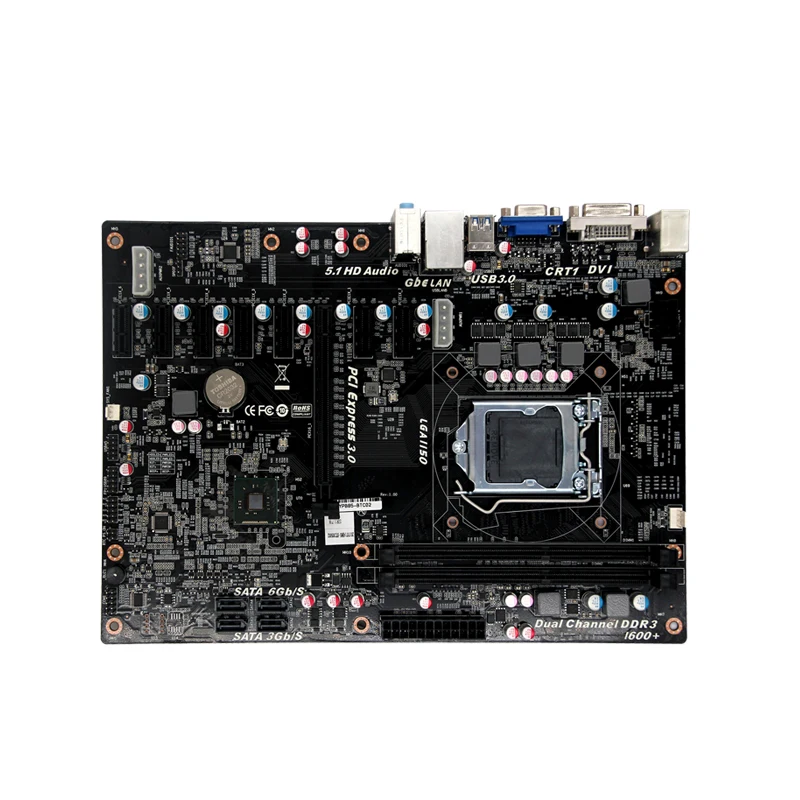Промышленная материнская плата B85 с поддержкой разъема LGA1150 процессор Intel