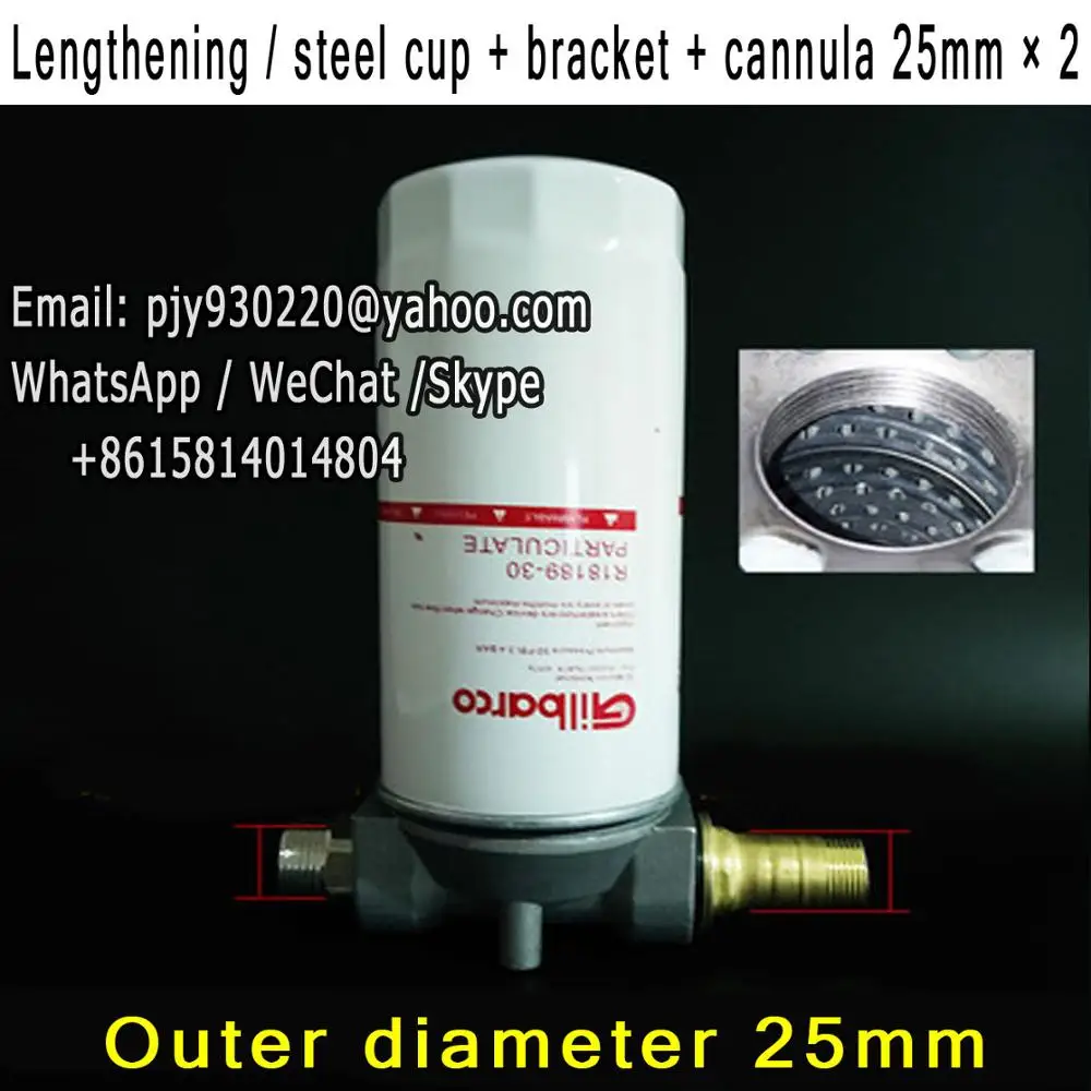 Oil water separator / hydraulic oil / burner filter / oil pump
