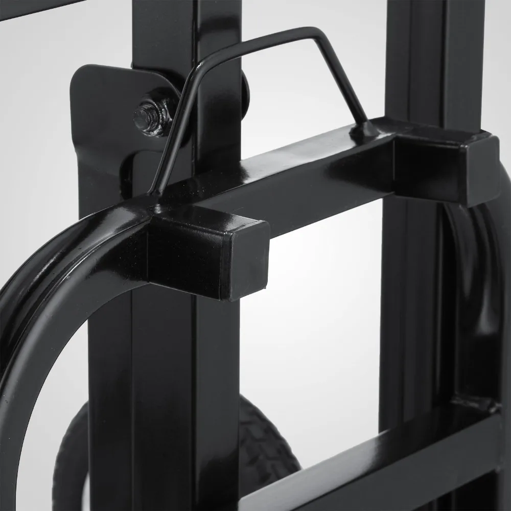 

Stair Climbing Cart 420 lb Capacity All Terrain Stair Climbing Hand Truck with Backup Wheels Portable Folding Hand Truck Heavy