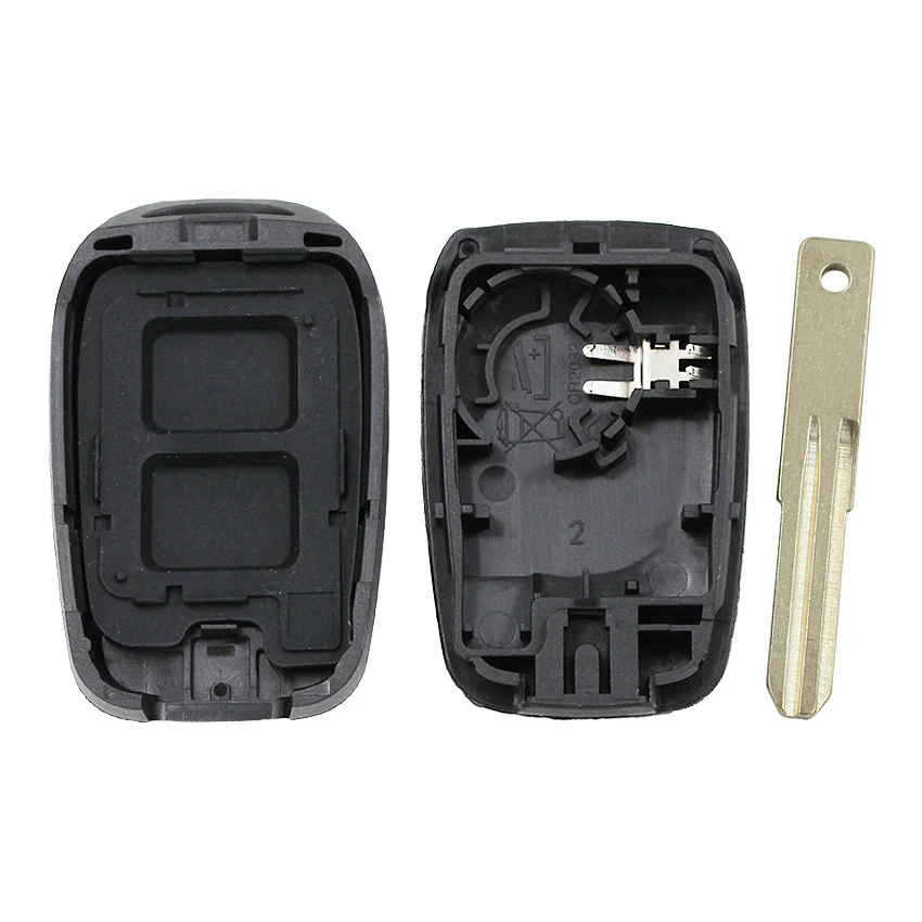 2 кнопочный чехол для ключа с дистанционным управлением Renault Duster Dokker traffic Master Teddy