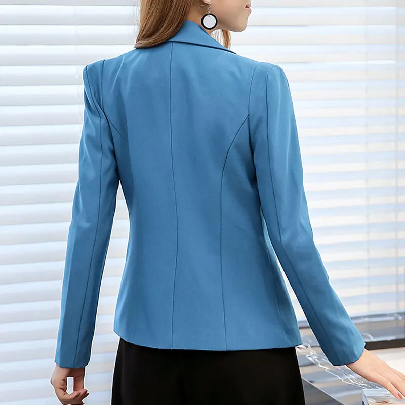 HEE GRAND dr. Martens/весна Повседневное Для женщин 6 цветов Slim Fit Blazer куртки зубчатый с
