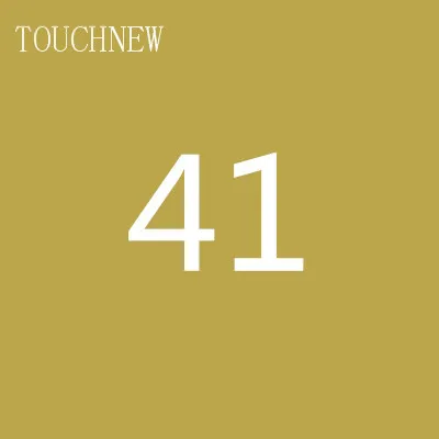 41 TOUCHNEW на заказ, одноцветные эскизные маркеры на спиртовой основе, двойная головка, кисть, маркеры, ручка для рисования, манга, товары для рукоделия, маркеры - Цвет: 41